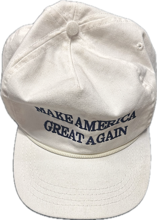 NEW GIRL: Schmidt's MAGA White Adjustable Hat