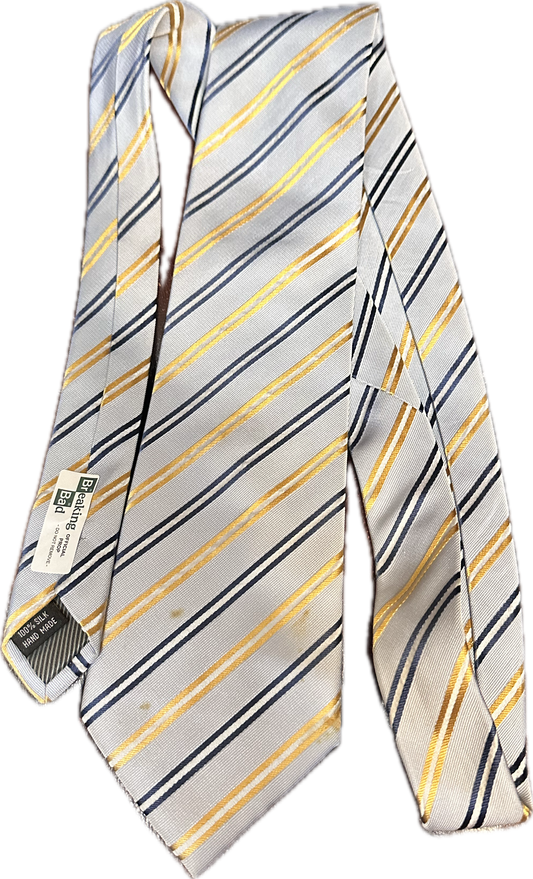 BREAKING BAD: Walter White’s Yellow Stripe Necktie