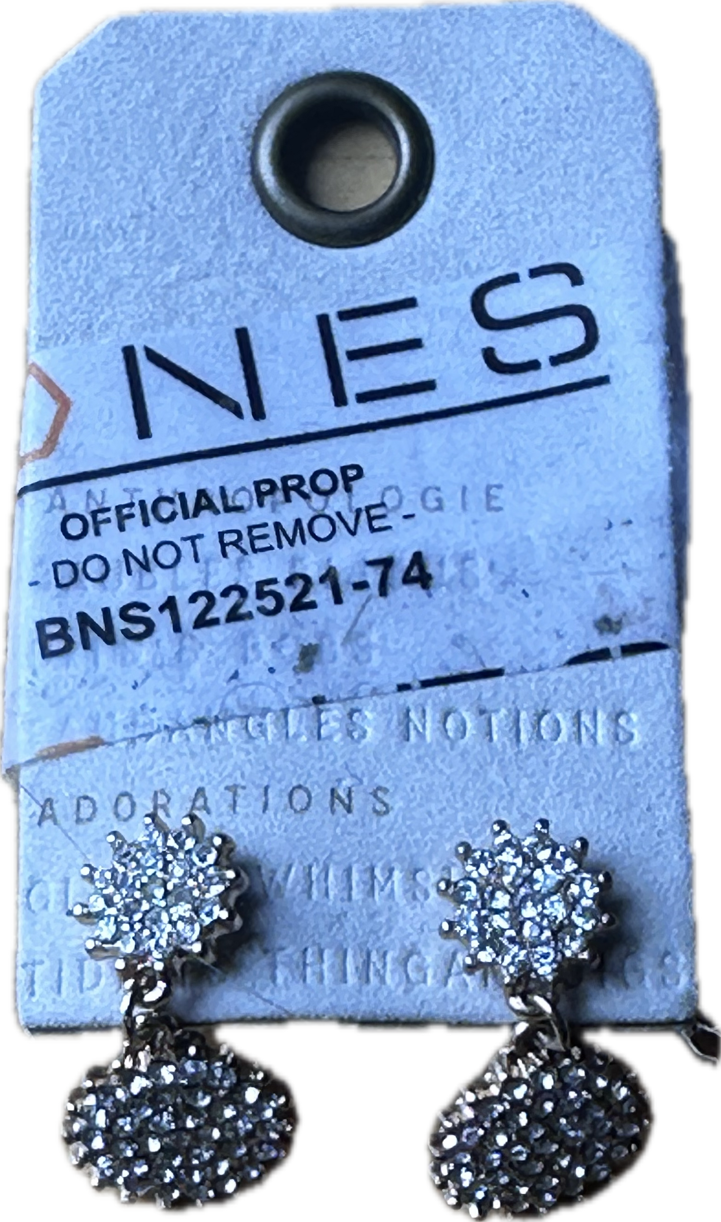 BONES: Dr. Brennan's ANTHROPOLOGY Earrings