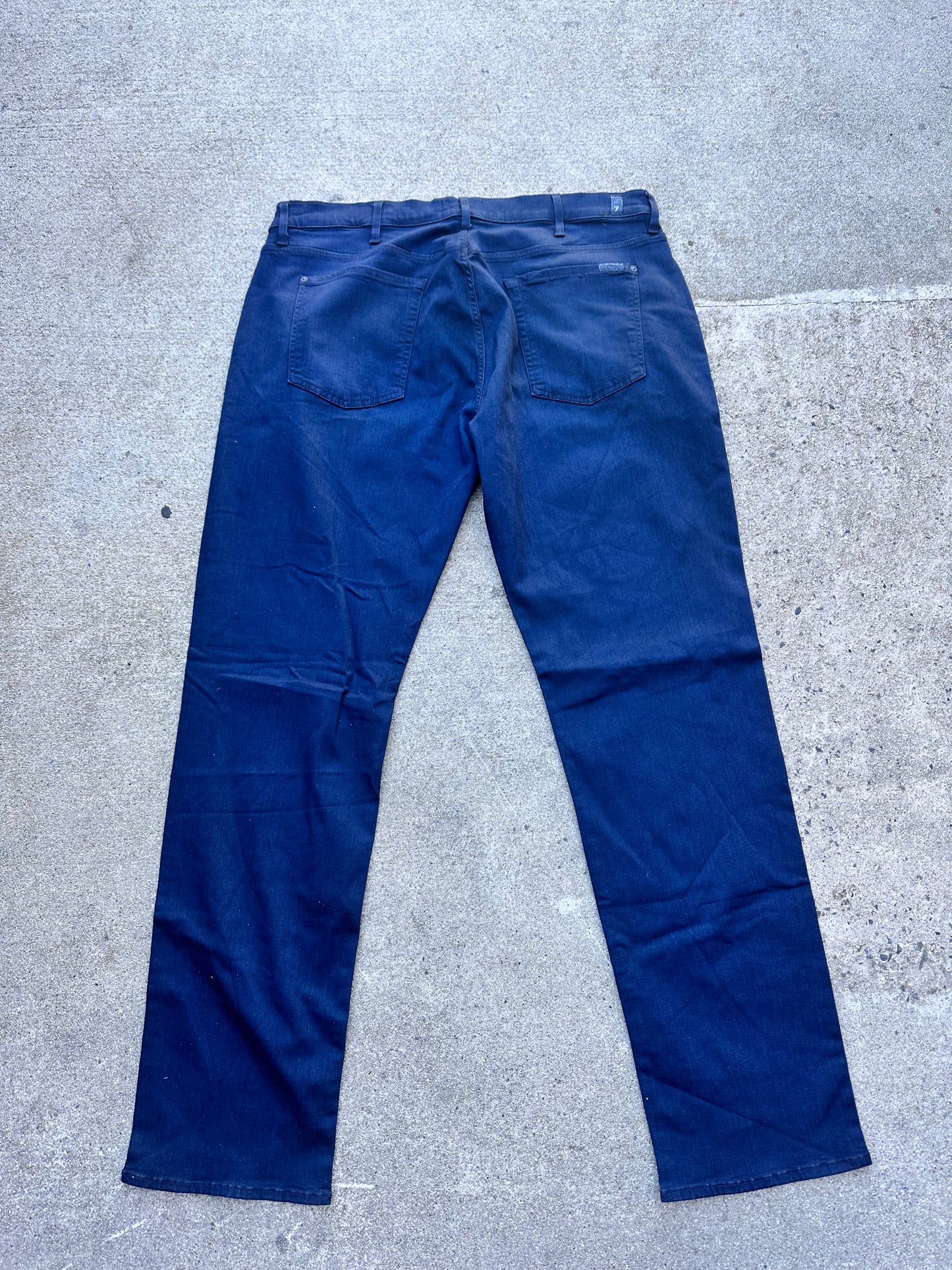 BALLERS: Spencer's HERO Denim 7 for all mankind Denim Dark Blue Jeans (39/40)