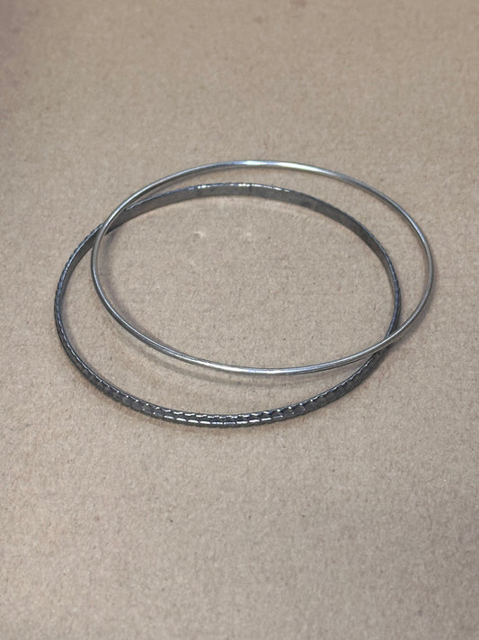 BONES: Angela’s Silver Bracelet Set