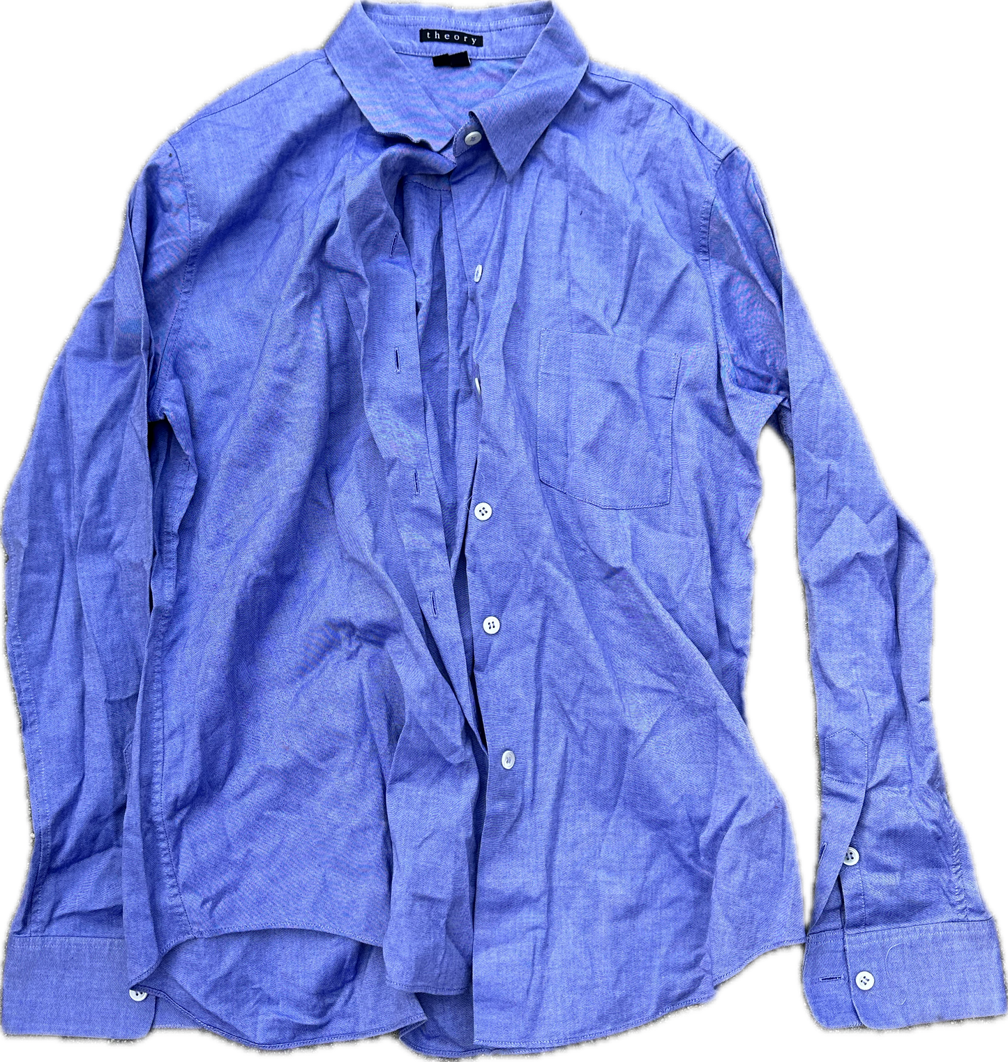 PARKS AND RECREATION: Leslie Knope's THEORY Blue Shirt (M)