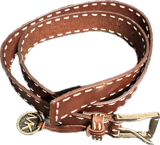BONES: Dr Brennan's MK Brown Leather Belt (M)