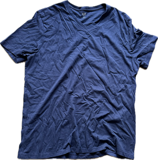 HOUSE: Dr Gregory House GAP Blue V-Neck T-shirt (XL)