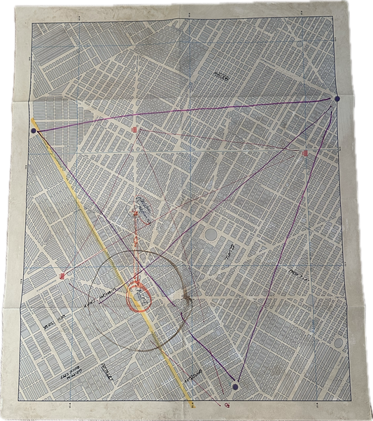 WAREHOUSE 13: HERO MAP as Identified in Picture Details