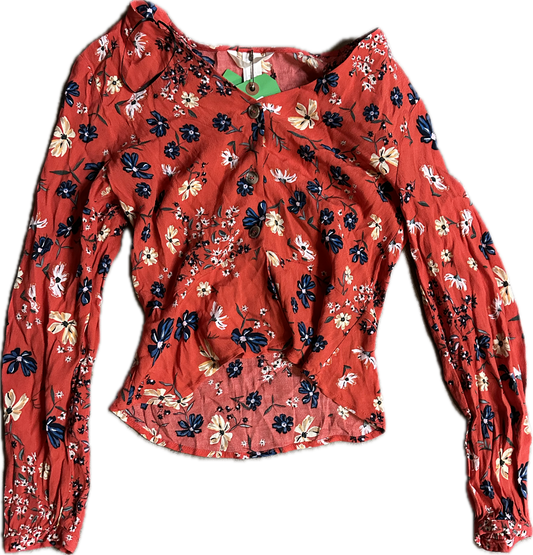 BONES: Angela's H&M Flower Pattern Shirt (S)