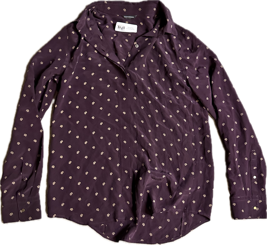 30 ROCK: Jenna's CLUB MONACO crown pattern Shirt (M)