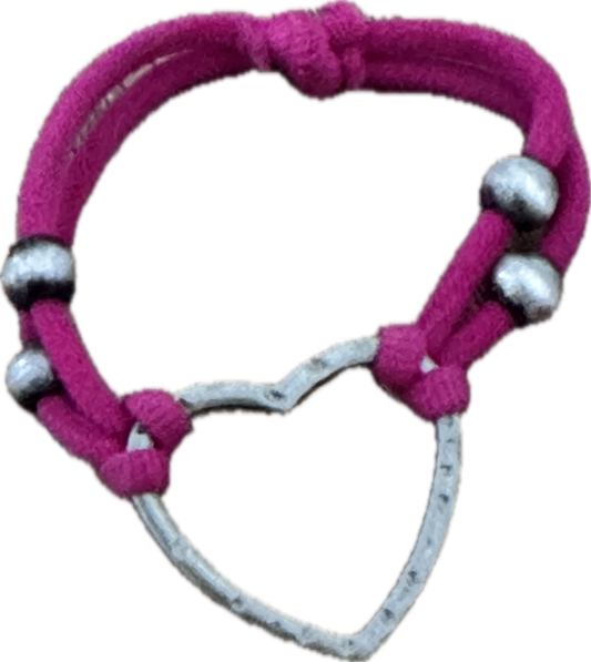 NEW GIRL: Jessica Day Pink heart Bracelet