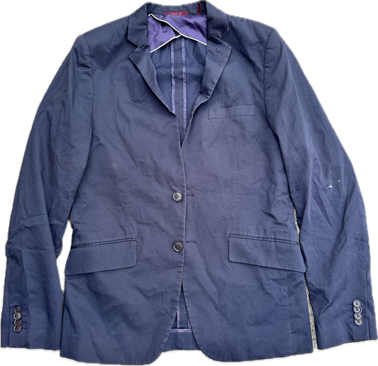 NEW GIRL: Winston's SCOTCH & SODA Blue Sport Coat (S)