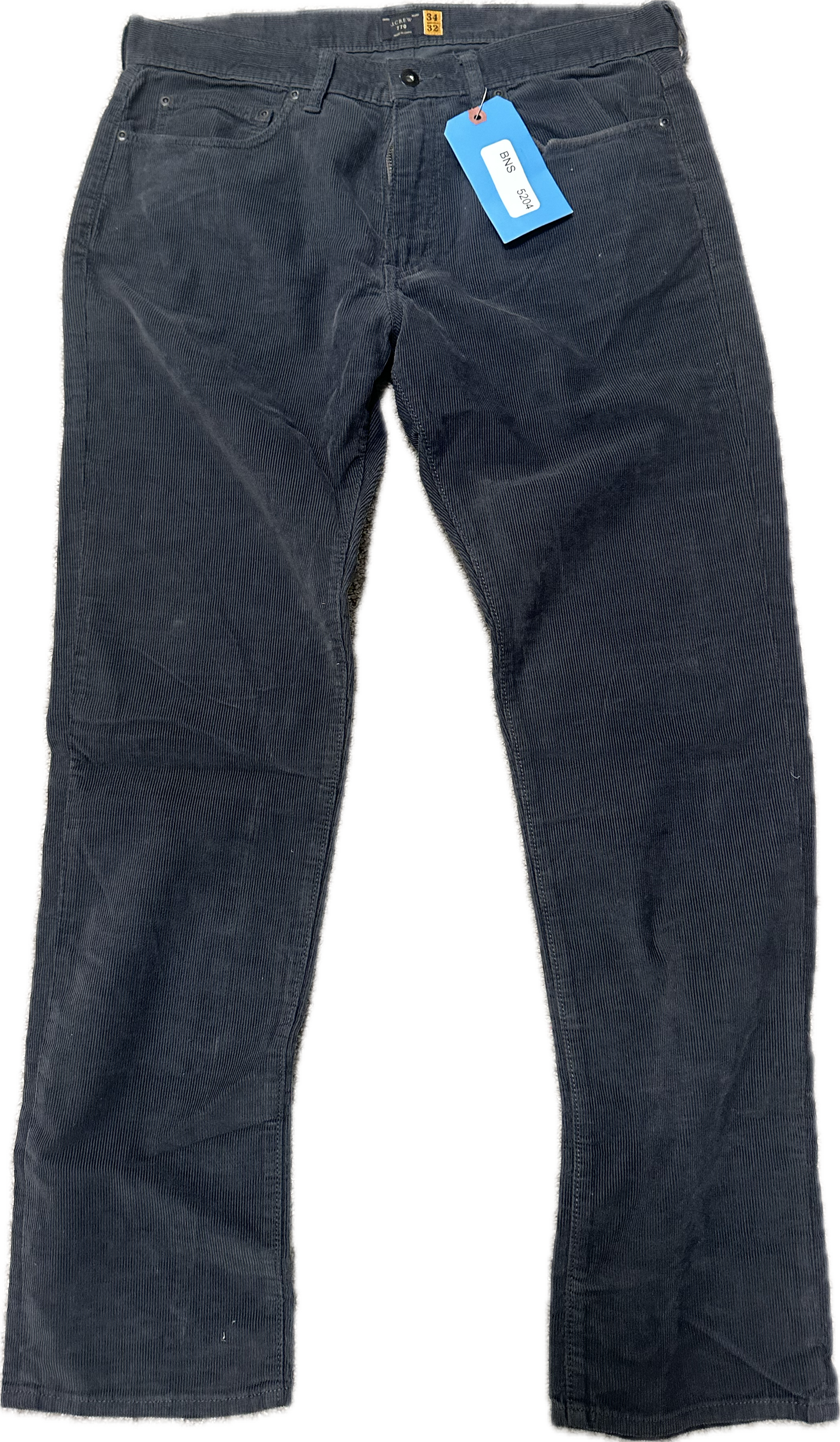 BONES: Agent Booth's Banana Republic Blue Corduroy Pants (34)