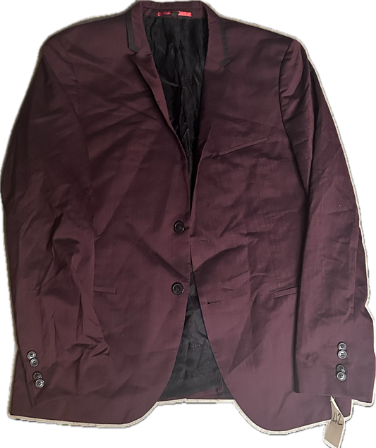 BALLERS: Ricky's HUGO BOSS Maroon Tuxedo Coat (44R)