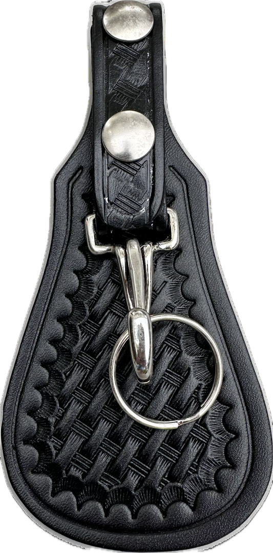 Sons Of Anarchy: JAX Teller's Black Leather Motorcycle Key Ring