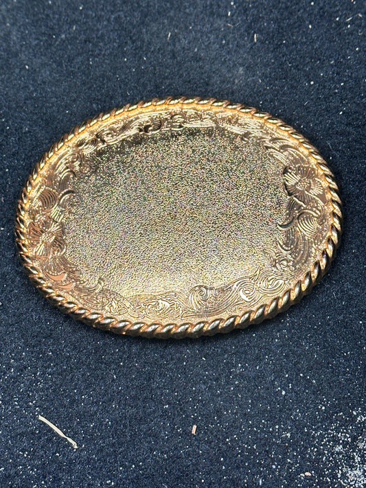 JUSTIFIED: Raylan's Western Gold Belt Buckle