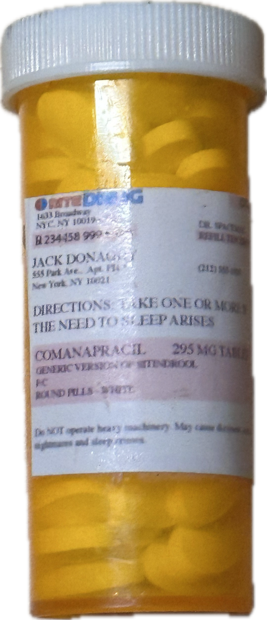 30 ROCK: Jack Donaghy Pill Bottle Custom Made Show Prop