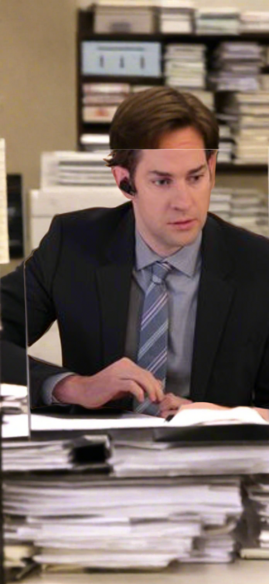 THE OFFICE: Jim’s Production Used Black Sport Coat (42R)