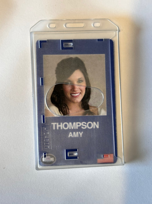 VEEP: Amy Thompson HERO Whitehouse ID Badge