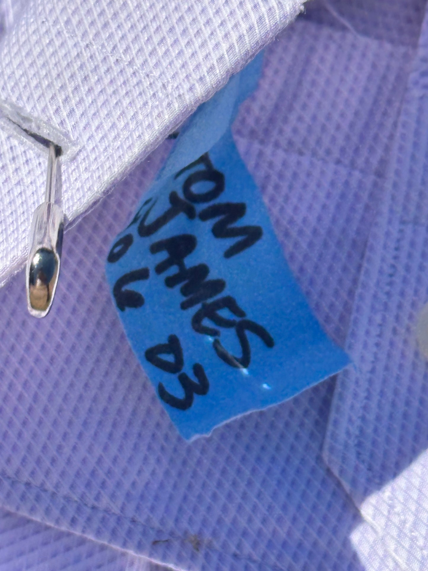 VEEP: Tom James HERO Ermenegaldo Zenga Episode406 Button Shirt (16.5 - 34/35)