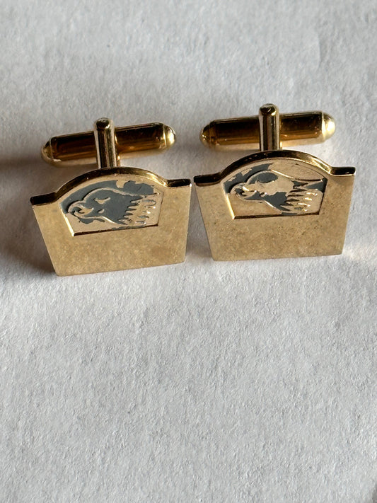 MAD MEN: Pete Cambell's Mid-Century Cufflinks and Business Card