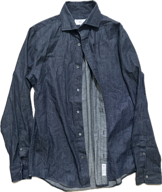 JUSTIFIED: Raylan's JACK SPADE Blue Denim Button Shirt (M)