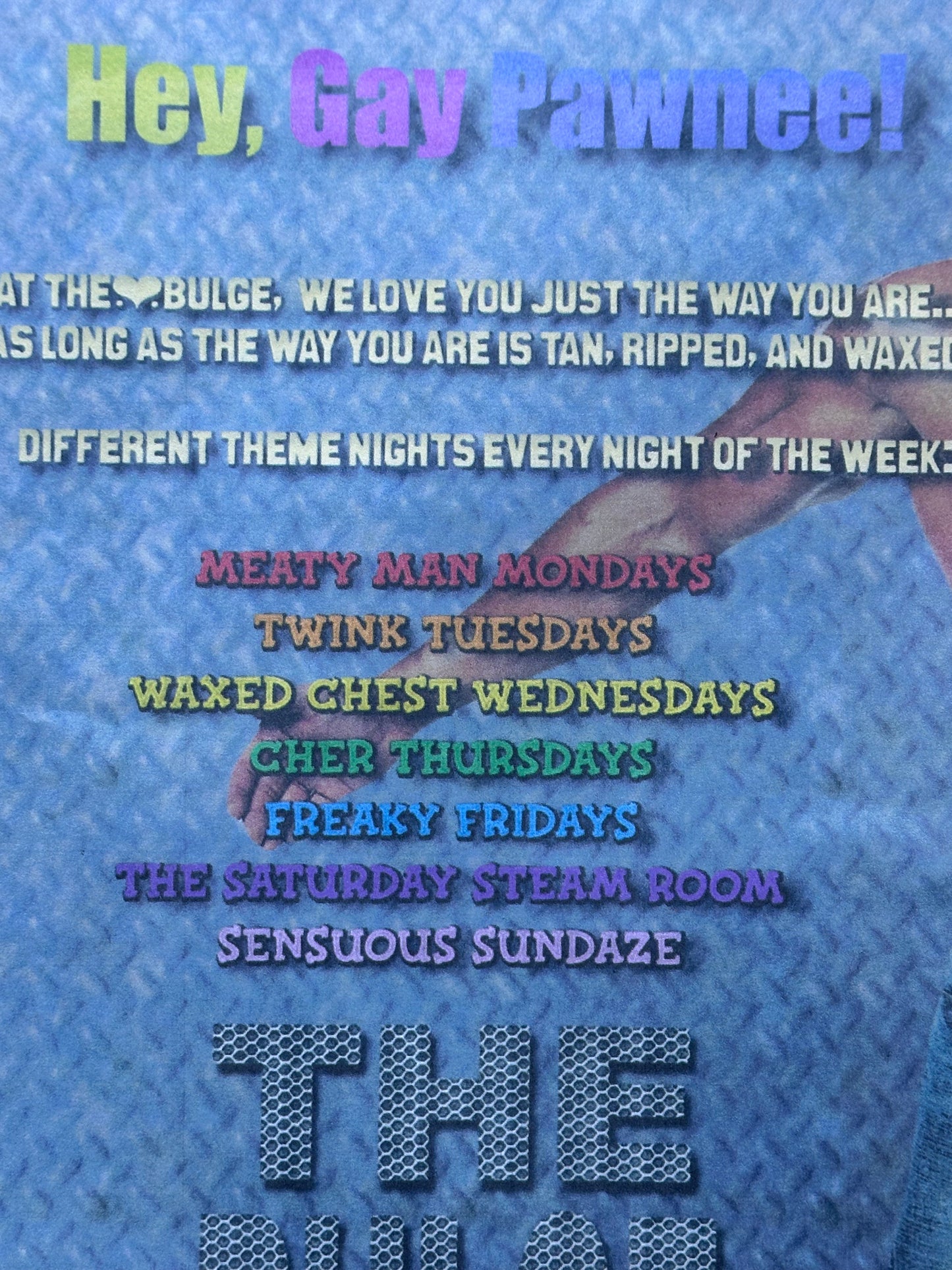 PARKS AND RECREATION: Leslie Knope's Pawnee Sun Newspaper front and back page Prop