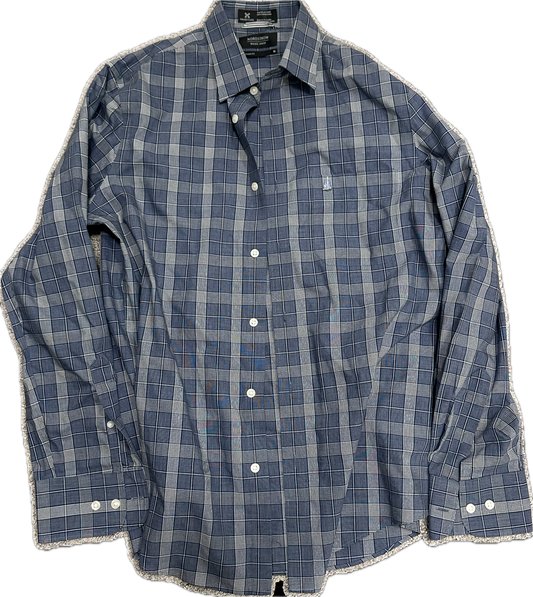 VEEP: Gary’s Episode Nordstrom Blue Plaid Shirt (M)