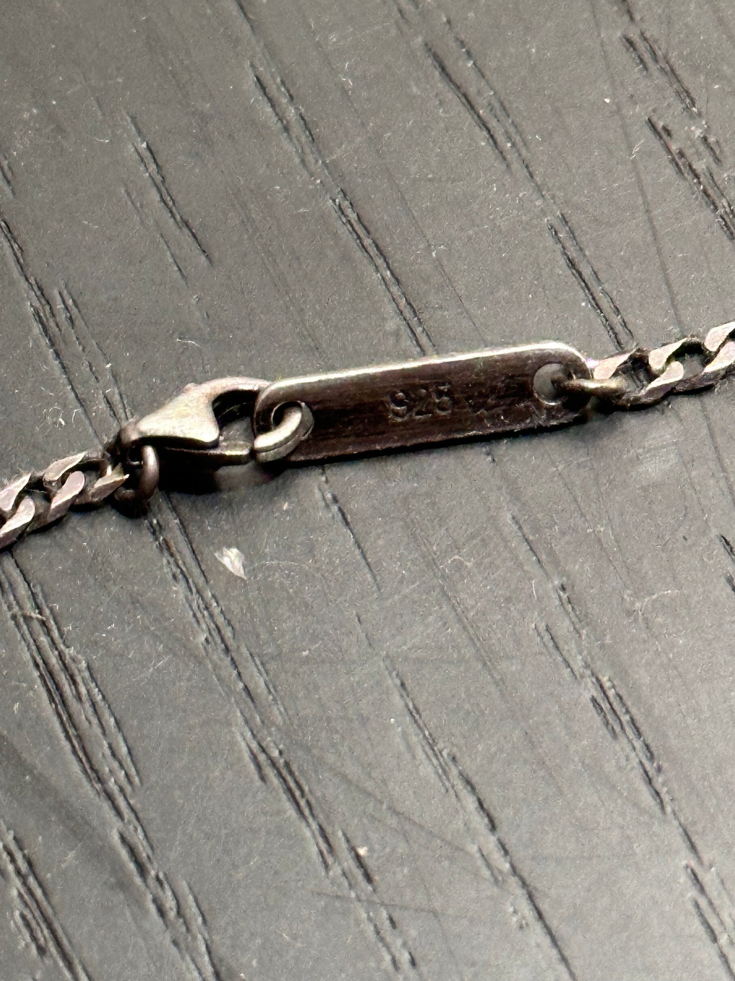 WRATH OF MAN: “H” Miansai 925 3mm Cuban Chain Necklace