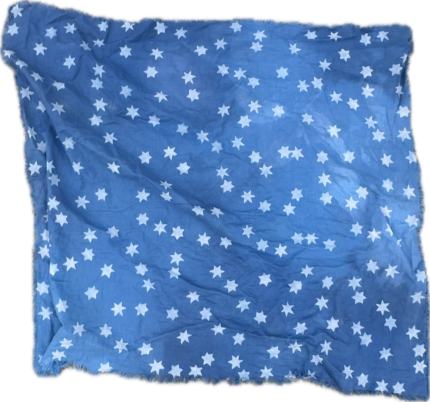 PARKS AND RECREATION: Leslie Knope blue star Pattern Scarf