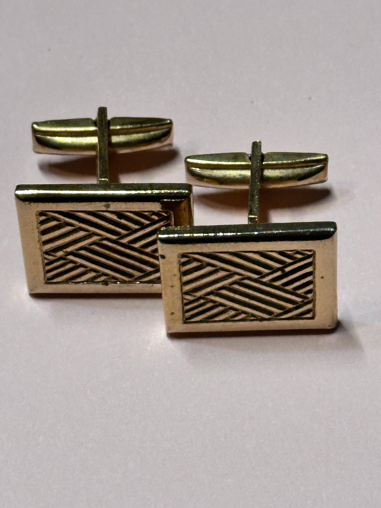 MAD MEN: Donald Draper Mid-Century Cufflinks from Season 2 Episode 3 + Card