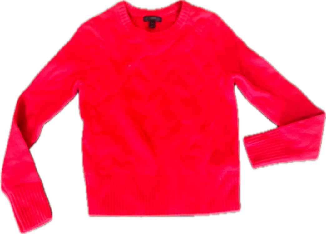 NEW GIRL: Jessica Day's Red J Crew Sweater (XS)