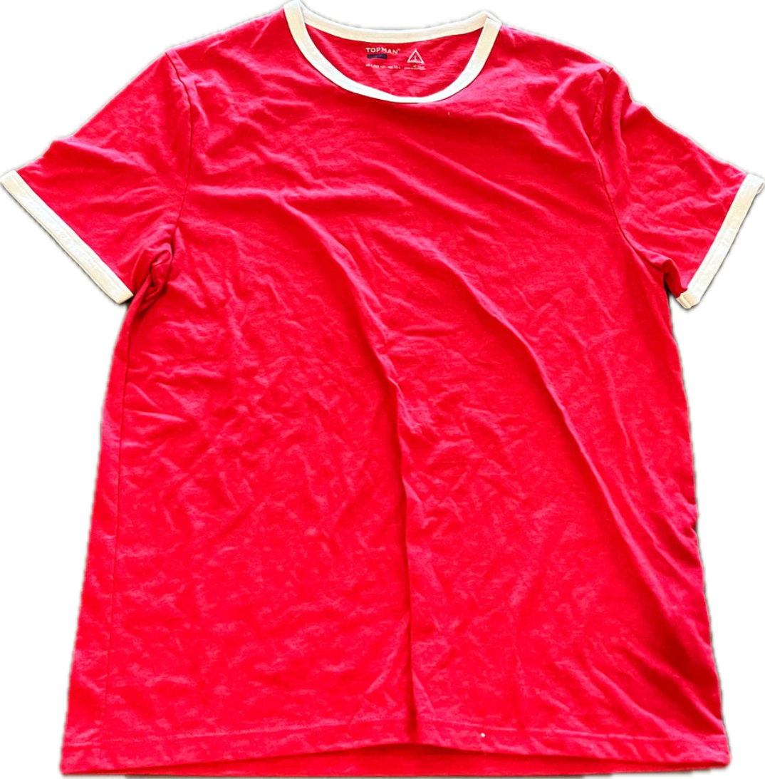 NEW GIRL: Winston's TOP MAN Short Sleeve Shirt (L)