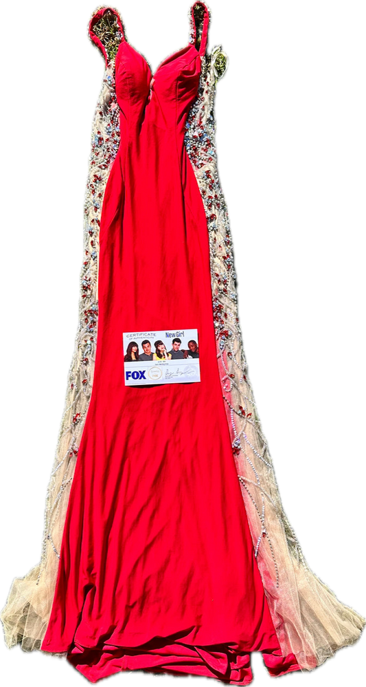 NEW GIRL: CeCe’s Red Jovani Indian Style Wedding Dress Option (6)