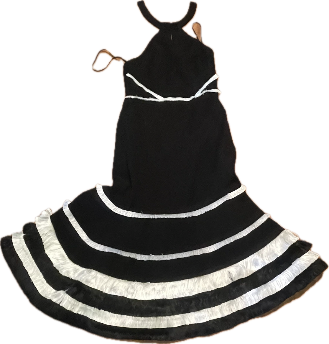 VEEP: Beth's ALEXIE Black and White Designer Dress (XS)