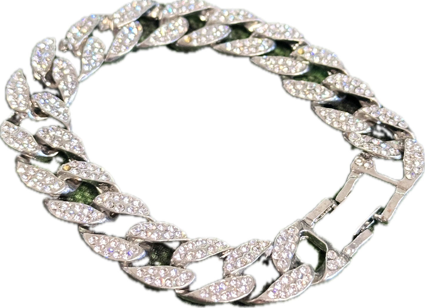 30 Rock: Jenna Silver faux Diamond Bracelet