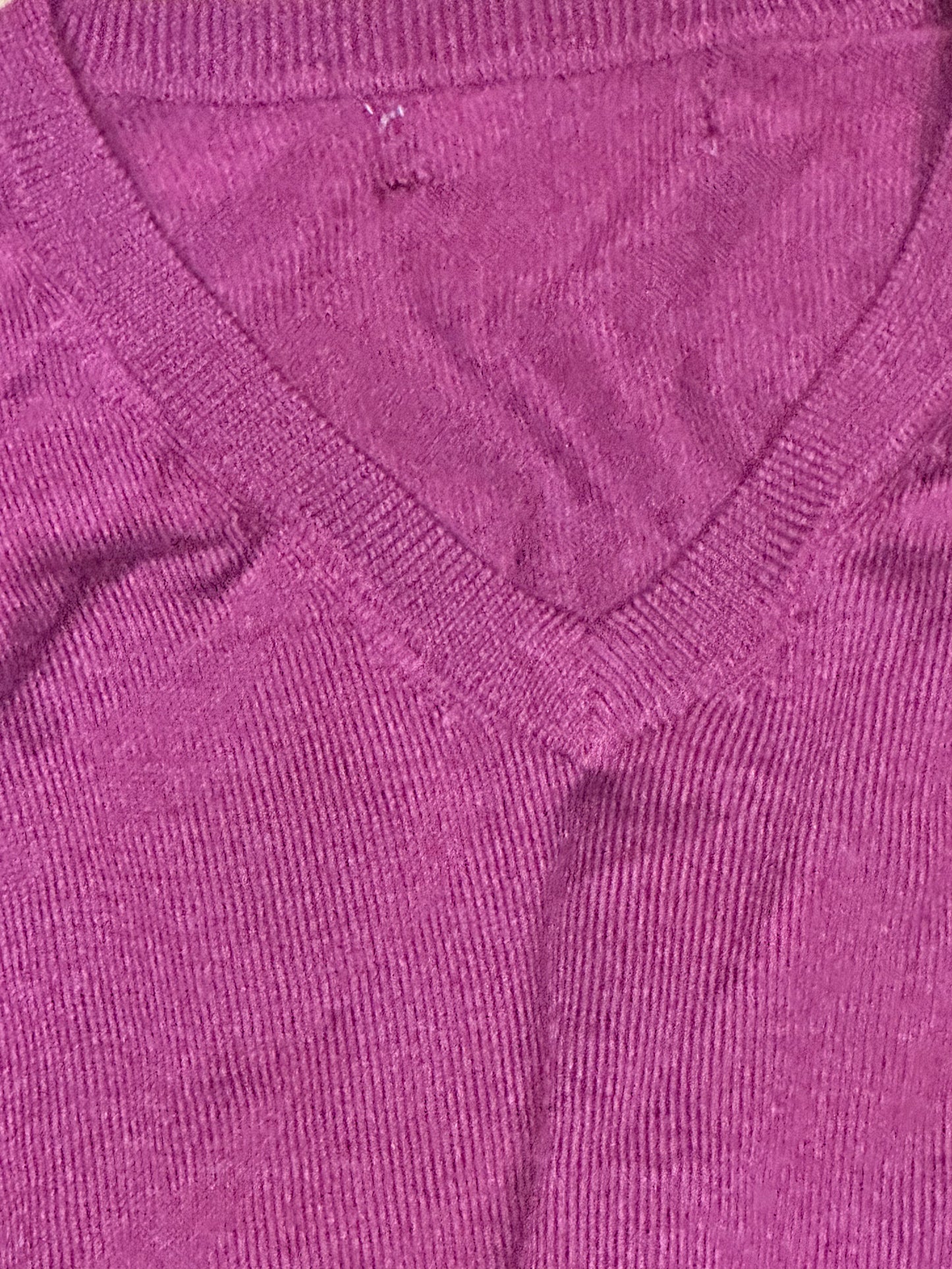 NEW GIRL: Schmidt's BONOBOS Purple Plum Fine Knit Long sleeve Shirt (M)