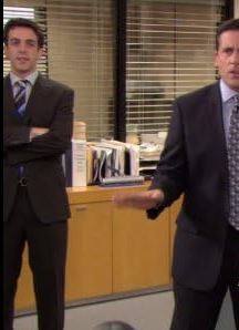 THE OFFICE: Ryan’s Grey Button Up Shirt (M)