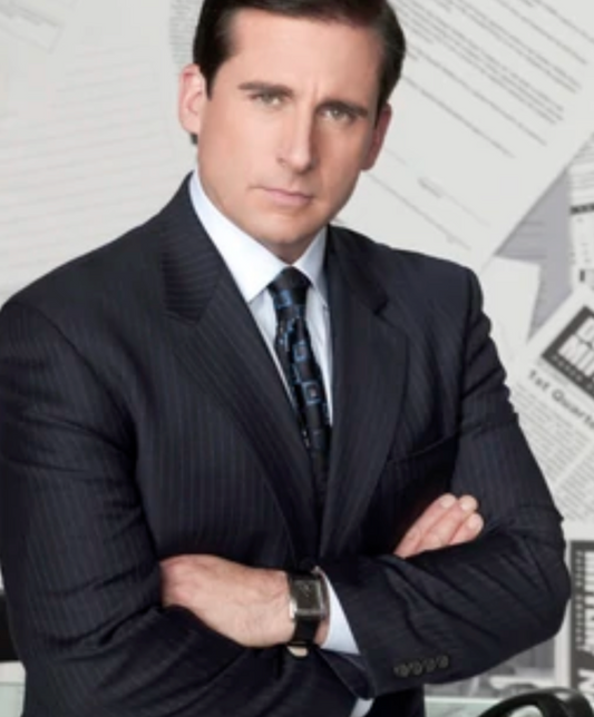 THE OFFICE: Michael Scott’s ARROW White Long Sleeved Shirt (L)