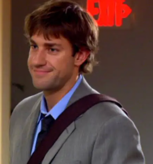 THE OFFICE: Jim’s Production Used Black Laptop Bag