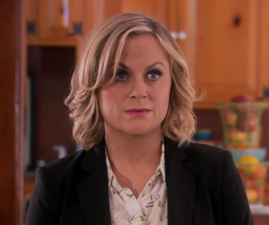 PARKS AND RECREATION: Leslie Knope's Episode 609 Gold Earring Ball Stud Day 2