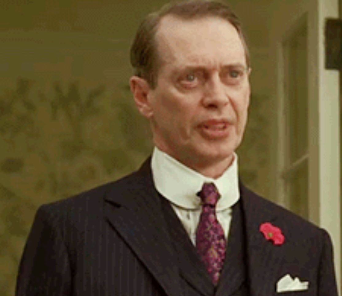 BOARDWALK EMPIRE: Nucky’s White Pocket square and Business Card