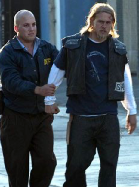 Sons Of Anarchy: JAX Teller's Black Motorcycle Key Ring