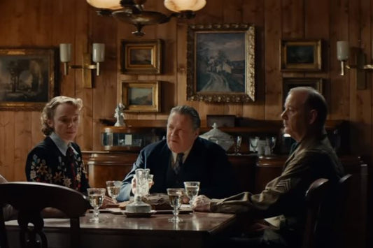 MONUMENTS MEN: Richard Campbell (Bill Murray) Glass from Dinner Table Scene