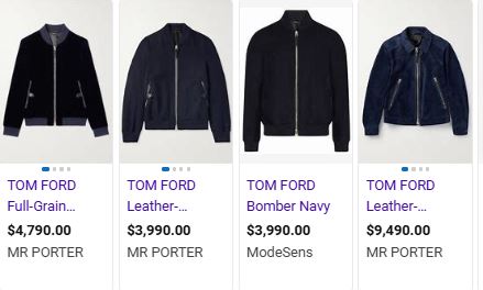 WRATH OF MAN: “H” HERO TOM FORD Leather-Trimmed Wool-Felt Bomber Jacket