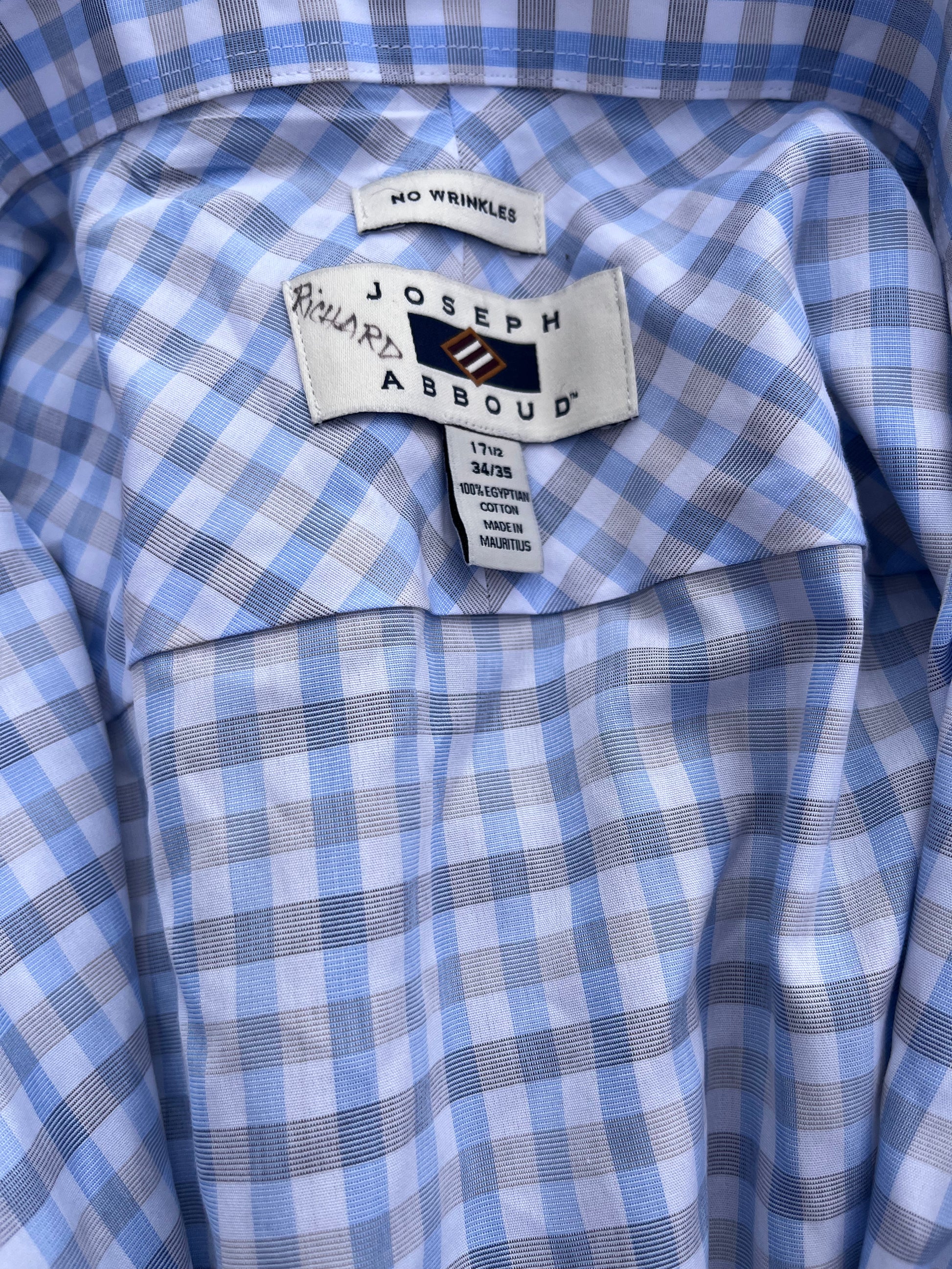 joseph abboud egyptian cotton dress shirt