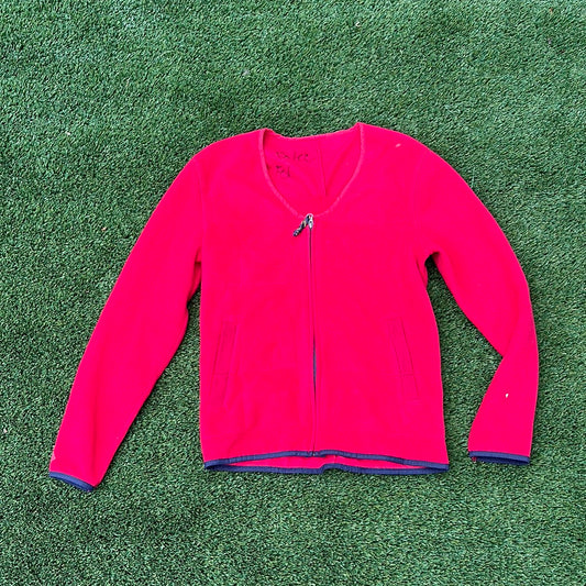 GLEE: Puck's Calvin Klein Red Fleece Jacket (S)
