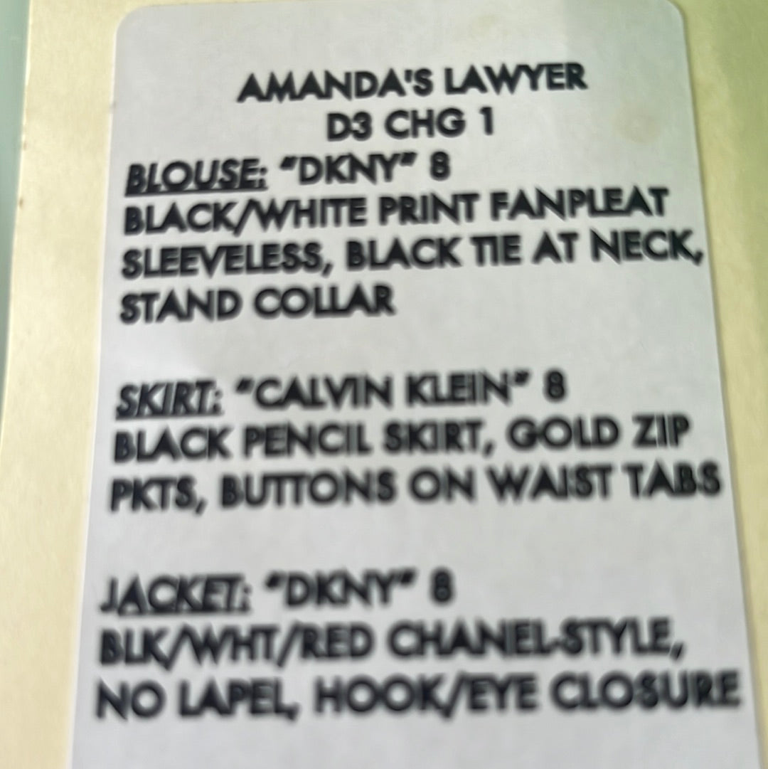 VEEP: Amanda's Lawyer (Suzy Nakamura) DKNY Channel Style Sport Coat Jacket (8)