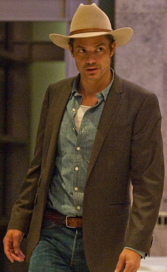 JUSTIFIED: Raylan's White Tank Top Shirt (M)