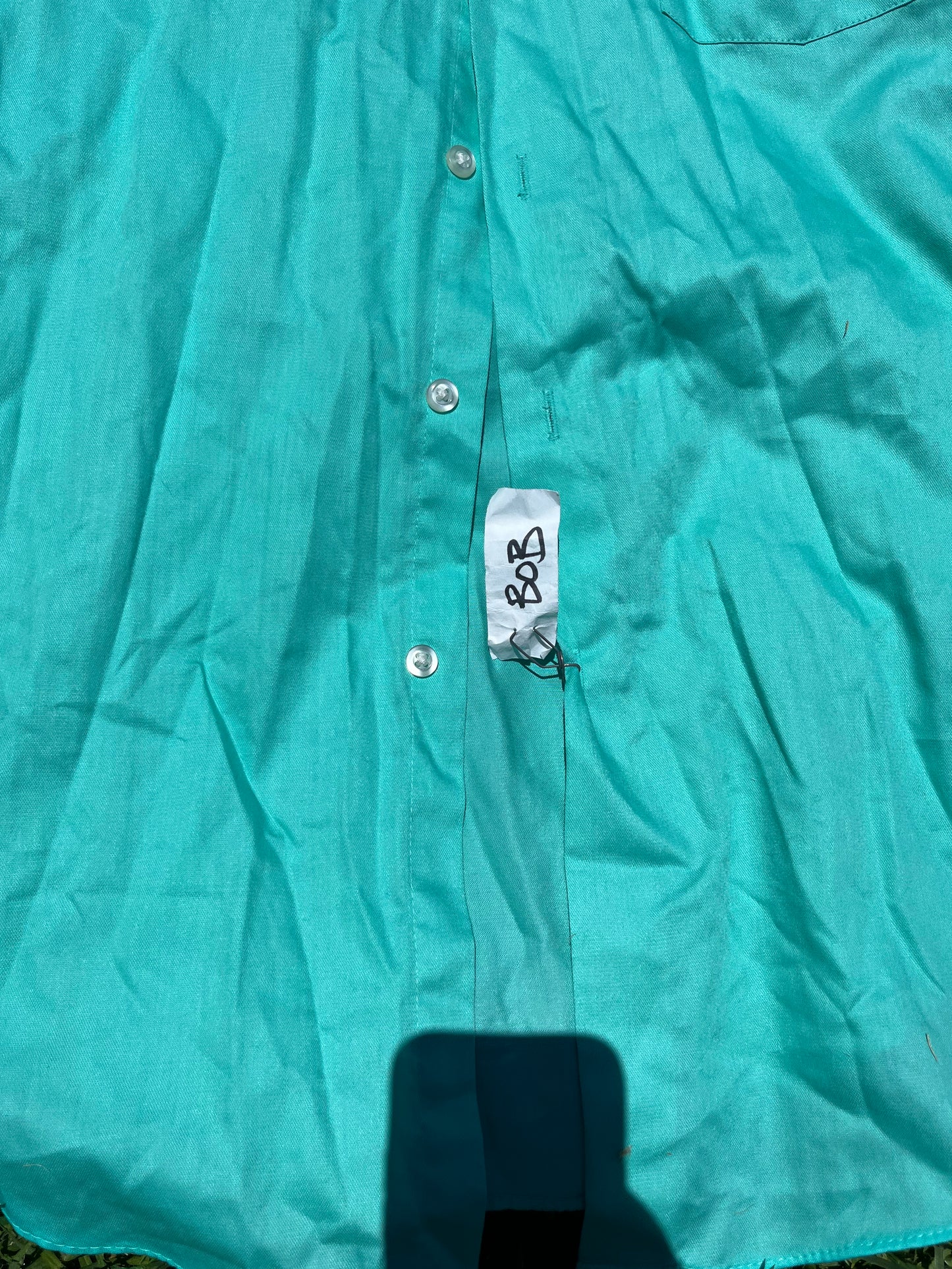 SILICON VALLEY: Dan’s Van Heusen Teal LS Shirt (16.5/32-33)