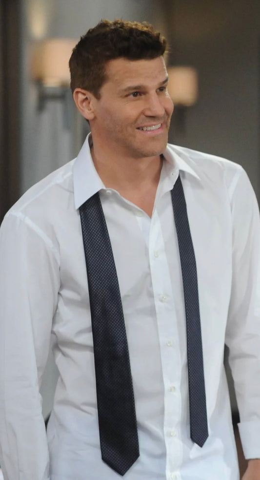 BONES: Agent Booth's Perry Ellis Necktie & Business Card