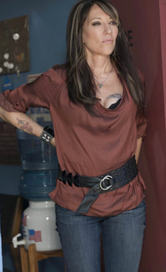 SONS OF ANARCHY: Gemma's Blue Denim Jeans (S)