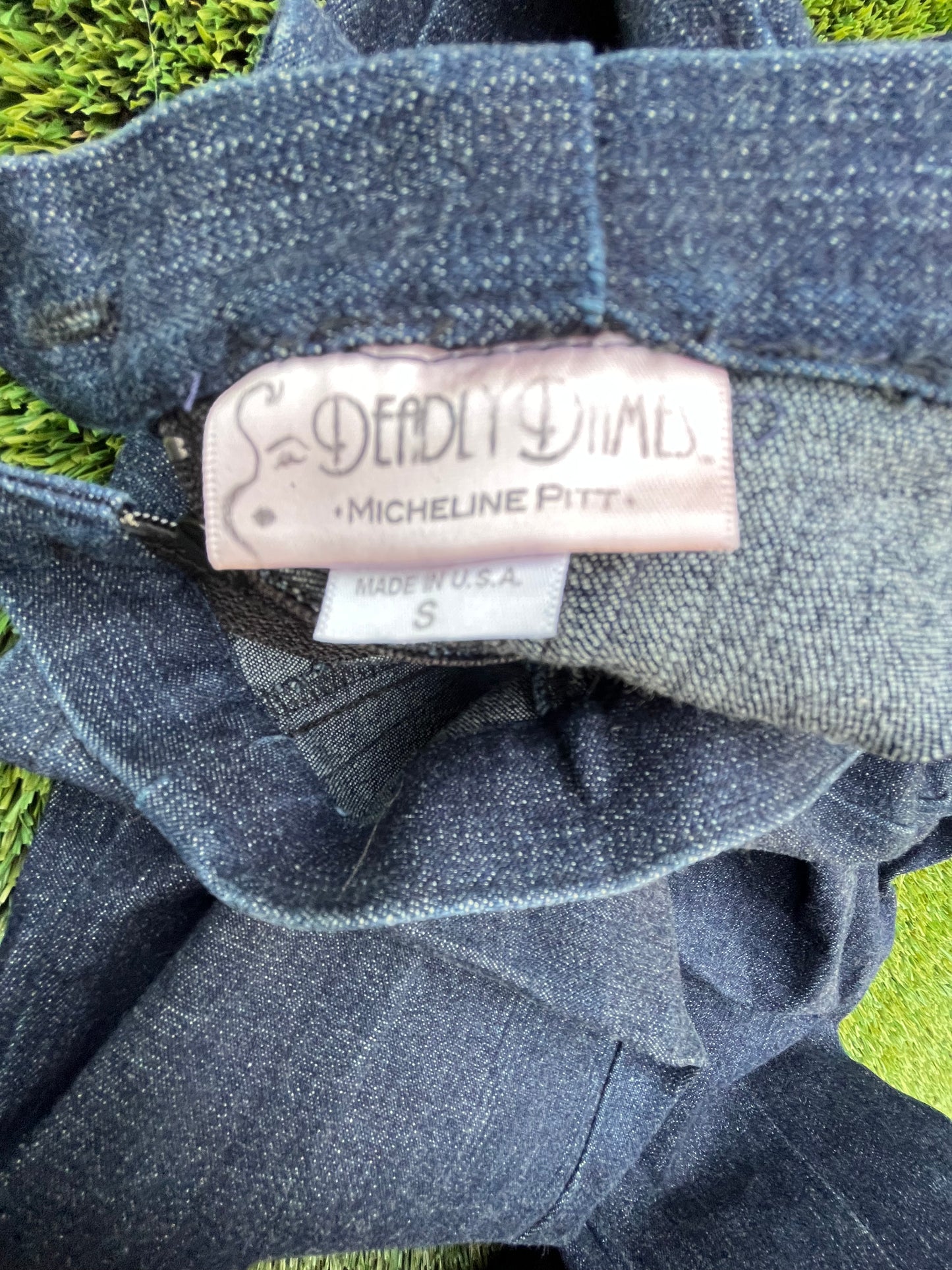 THE GET DOWN: Mylene's Vintage Deadly Dimes Denim Jeans (S)